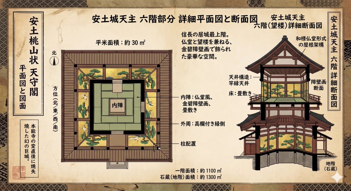 Azuchi-Momoyama Castle Floor Plan 3