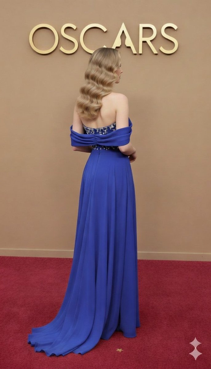 Couture Evening Gown on Oscars Red Carpet 2