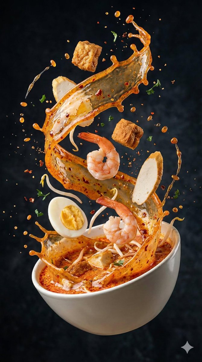 High-Speed Food Photography of Exploding Asian Soup 4