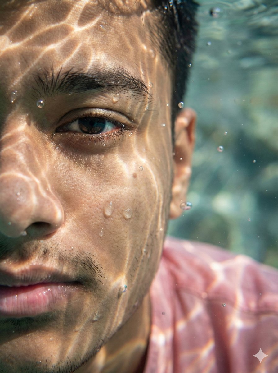 Surreal Underwater Macro Portrait 1