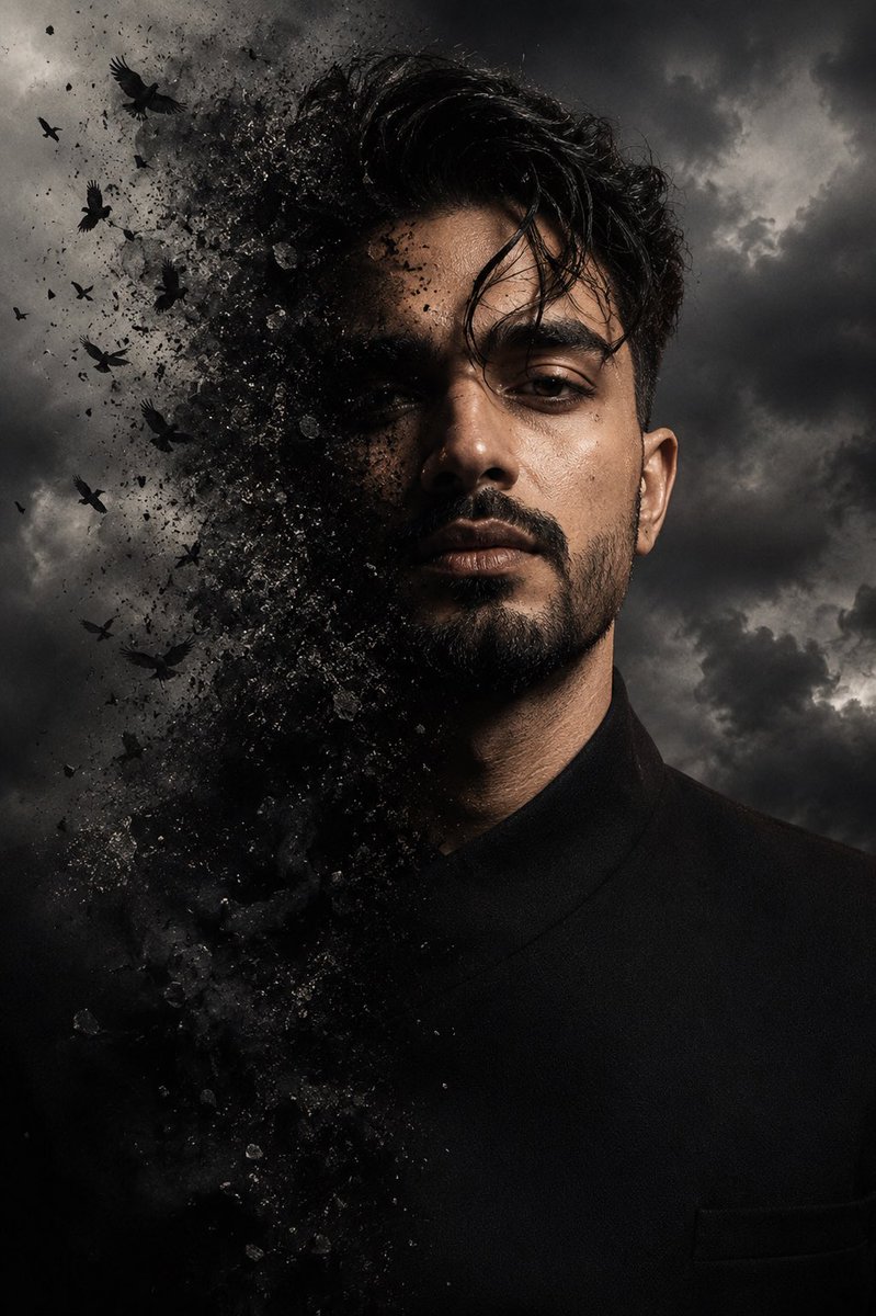 Cinematic Face Dissolve Effect 1