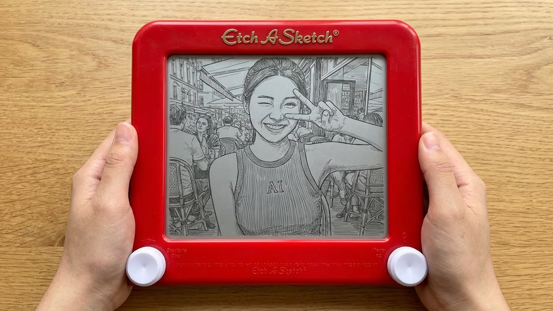 Etch A Sketch Style Prompt 1