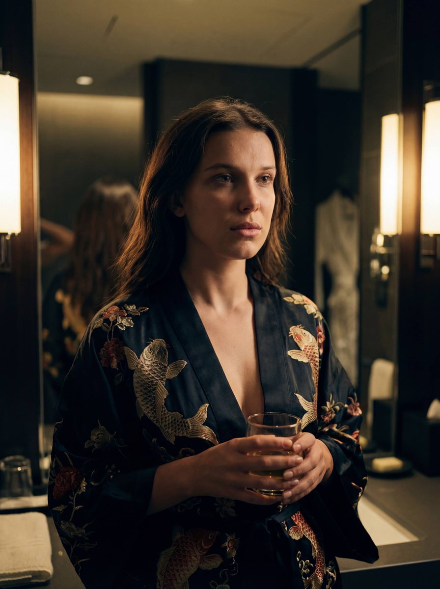 Cinematic Tokyo Hotel Portrait Prompt (Sydney Sweeney Likeness) 3
