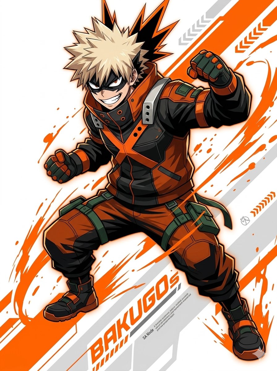 Anime Crossover Warriors Illustration 2