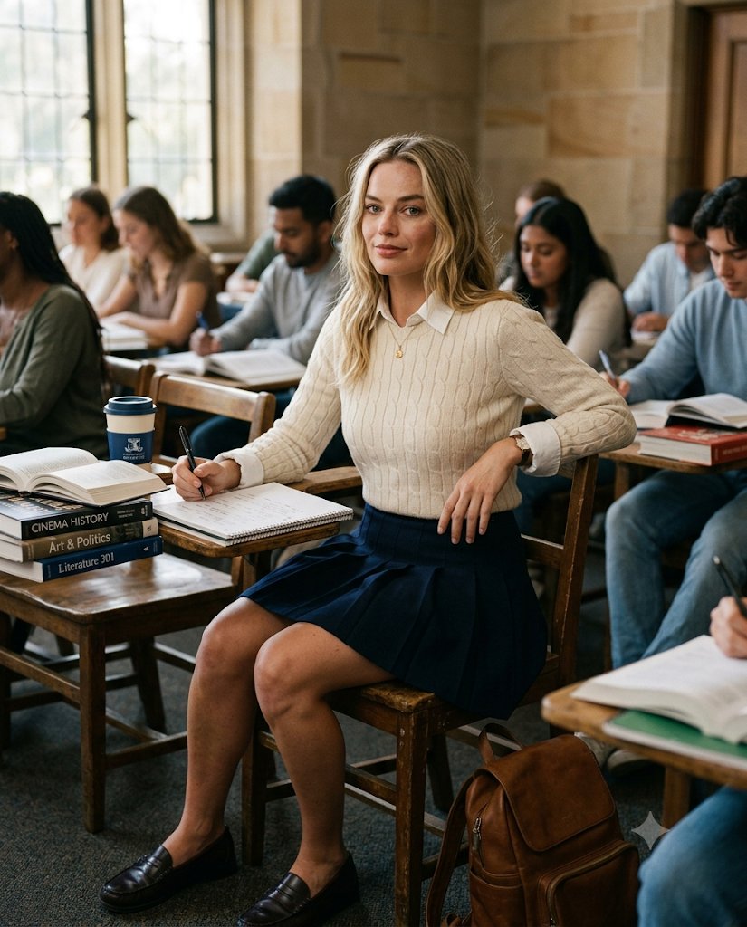 Candid College Celebrity Portrait 3