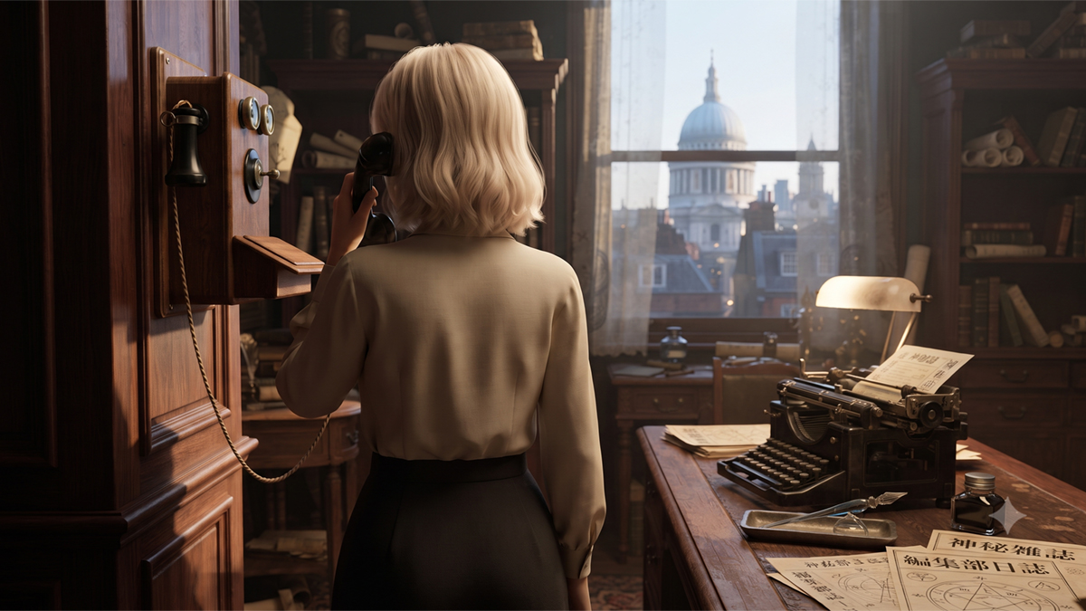 Occult Magazine Editorial Office 1