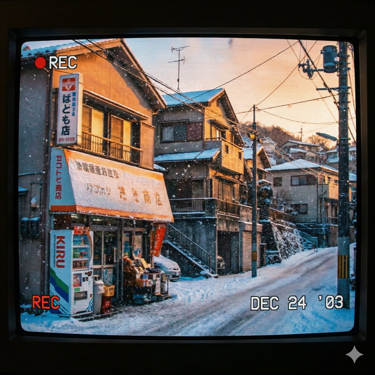 Nostalgic 2000s Japanese Suburb 1