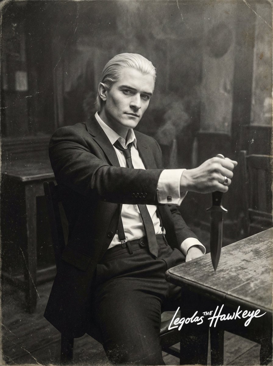 Lord of the Rings Characters as 1930s Mobsters 3