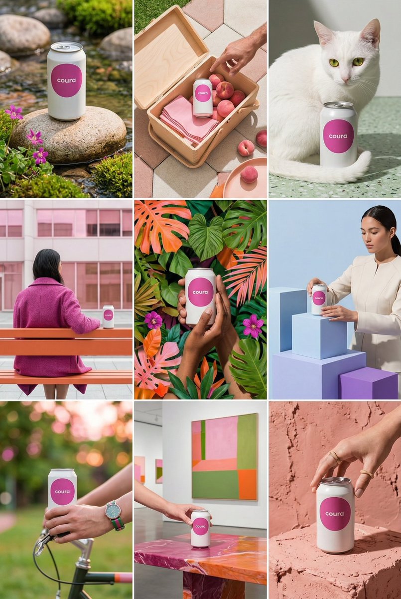 Instagram Feed Generation Prompt (Aesthetic Cohesion Test) 2