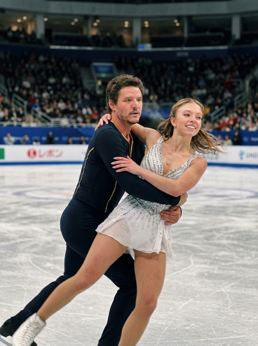 Documentary-Style Figure Skating Photo of Celebrities 2