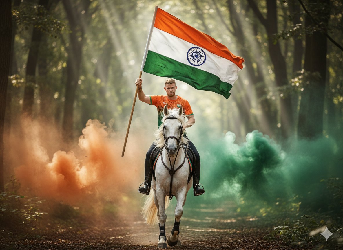 Indian Republic Day Patriotic Portrait Prompts (3 Variations) 3