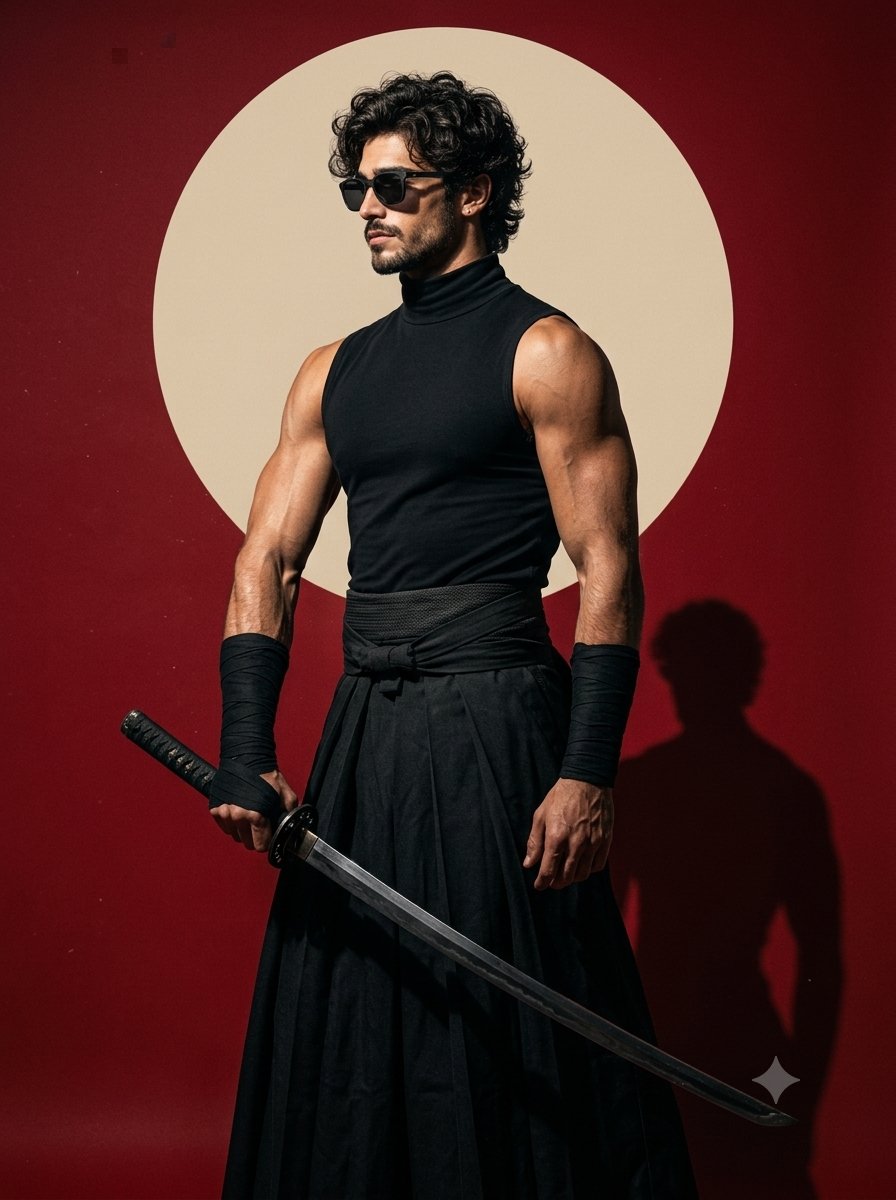 Modern Samurai Studio Portrait 1