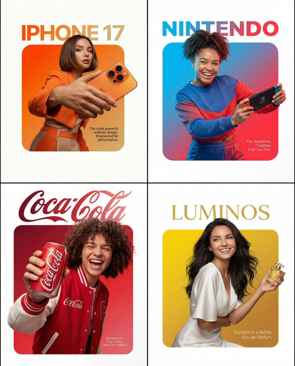 Graphic Design Product Ad with Breakout Effect Prompt 1