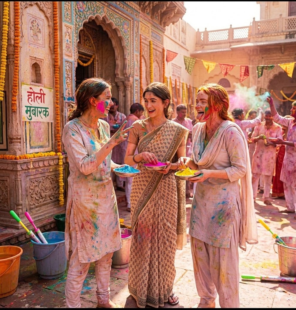 Holi Festival Cinematic Photojournalism 3