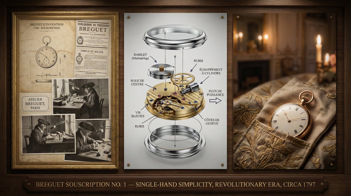 Watchmaker's Documentation Board (Exploded View) 2