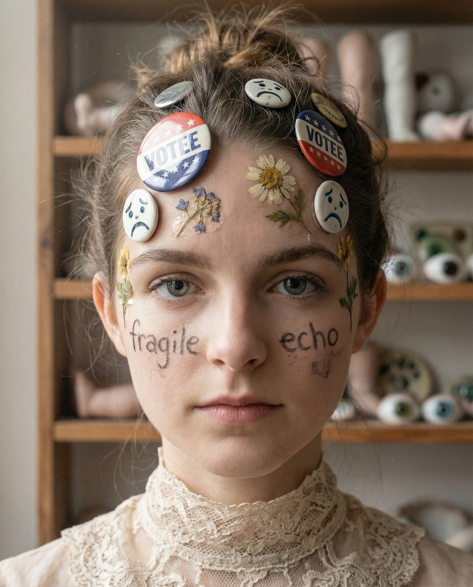 Tangible Melancholy: Surreal Editorial Portrait 2