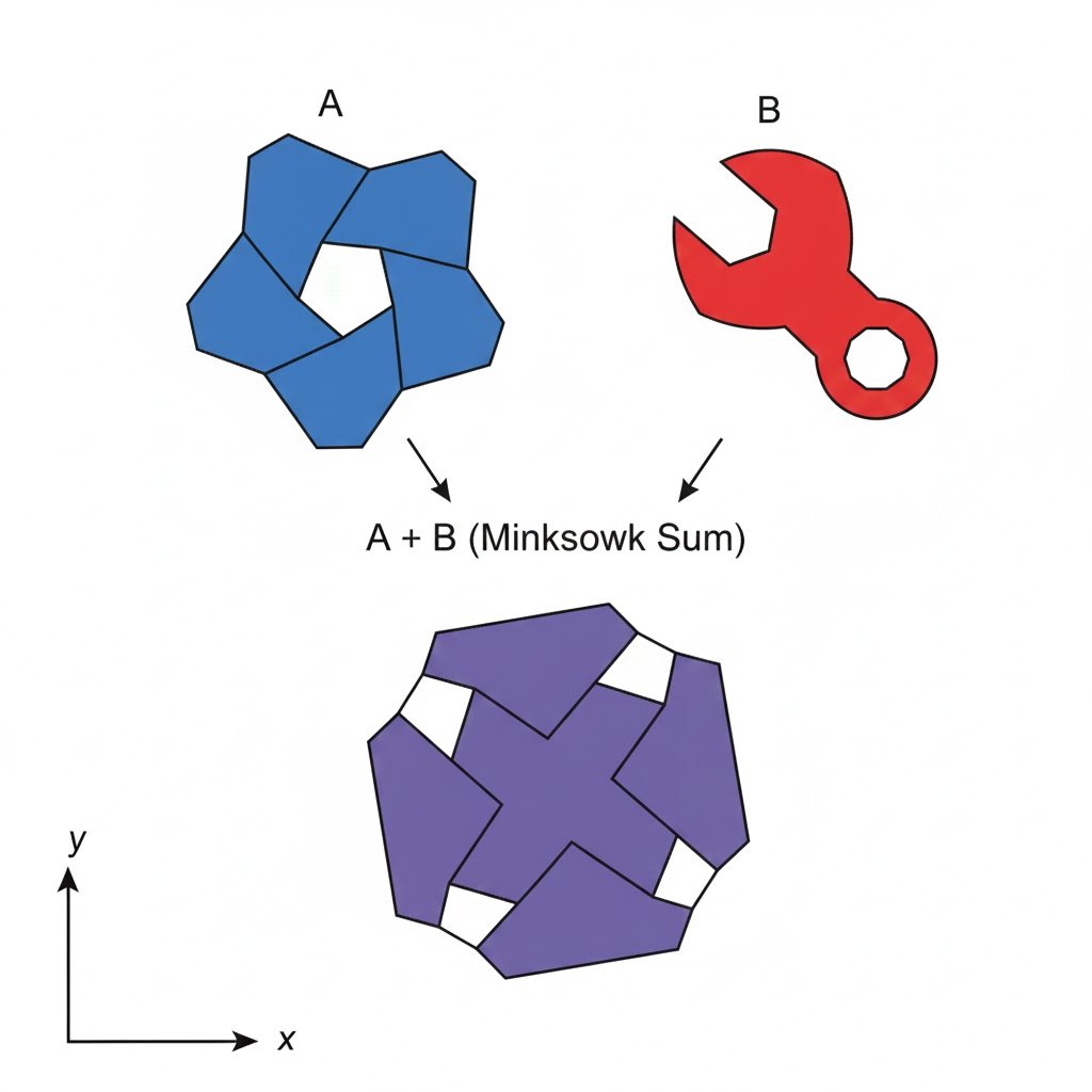 Minkowski sum of two non-convex sets 4