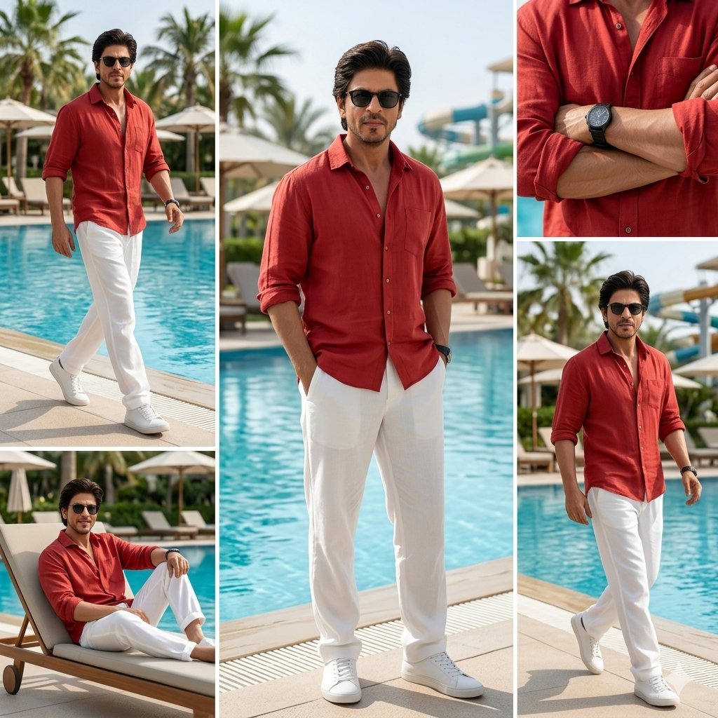 Luxury Resort Fashion Collage 3