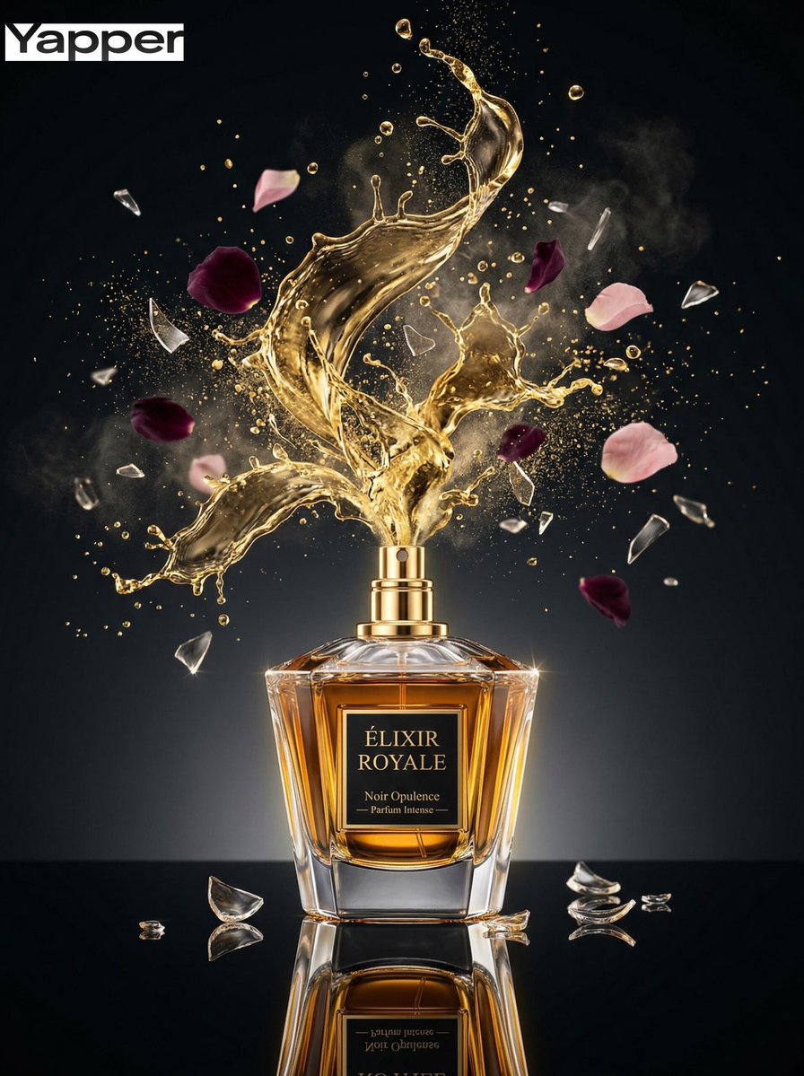 Luxury Perfume Commercial Photography Prompt 2