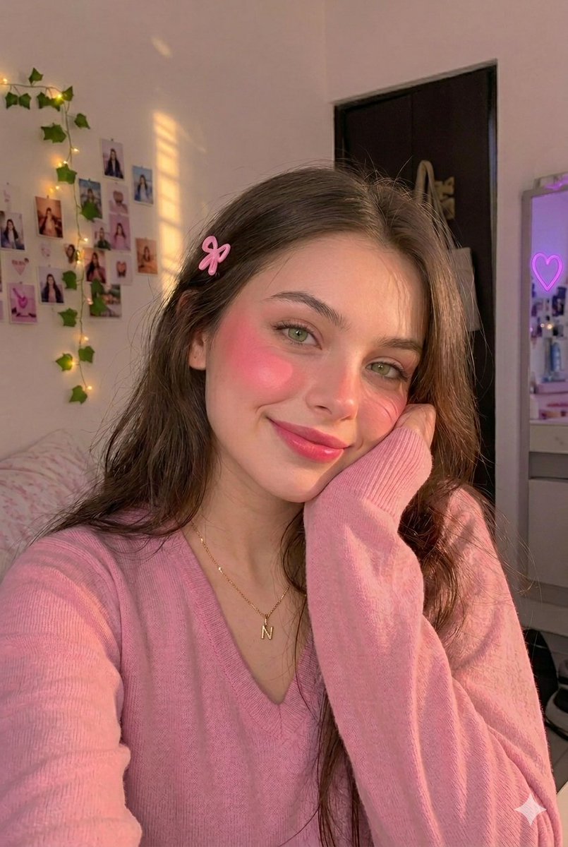 Cozy Bedroom Selfie Portrait 1