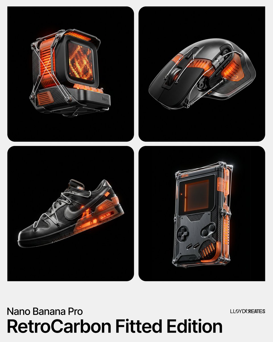 RetroCarbon Levitating Product Void Prompt 1