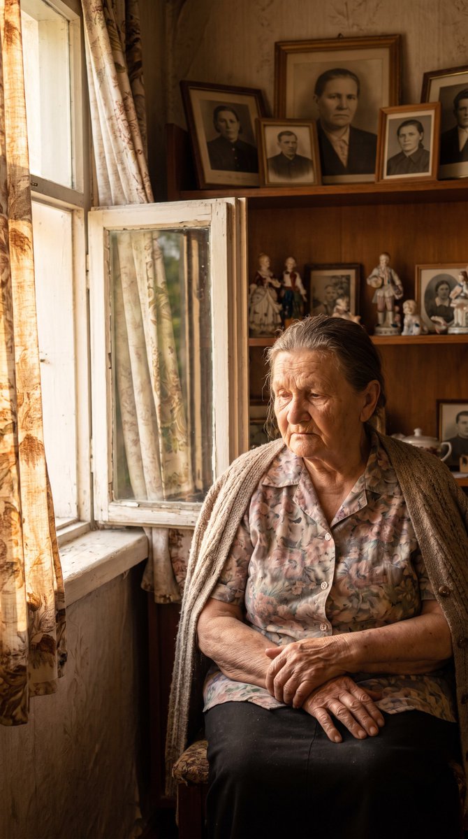 Mother Waiting Portrait 1
