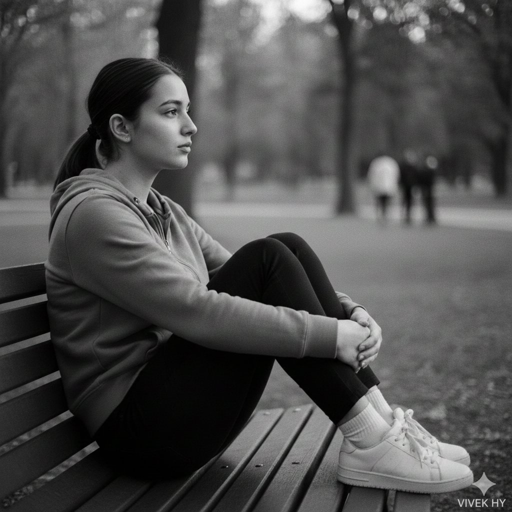 Cinematic Black & White Portrait with Face Match 1