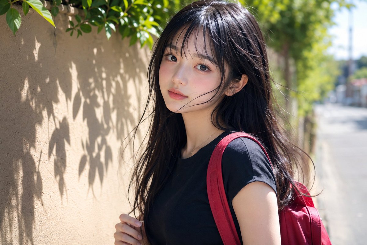 Japanese School Girl Portrait 1