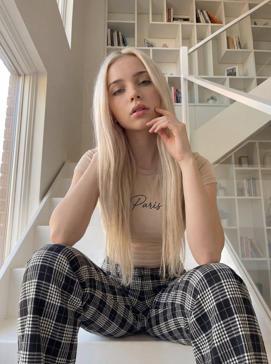 Scandinavian Interior Editorial Portrait Prompt 1