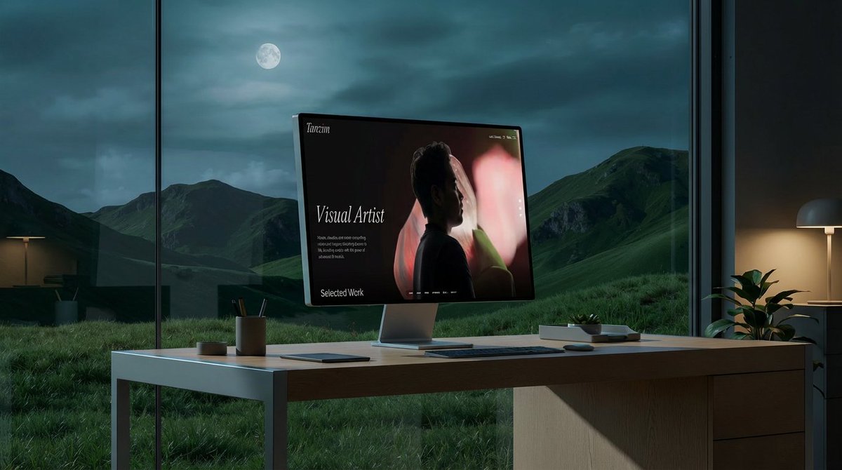 Mockup generation prompt for screen replacement 1