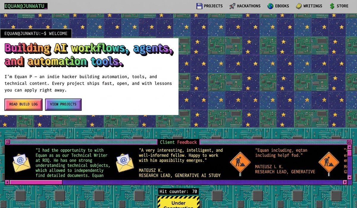 90s version of a website via style transfer 3