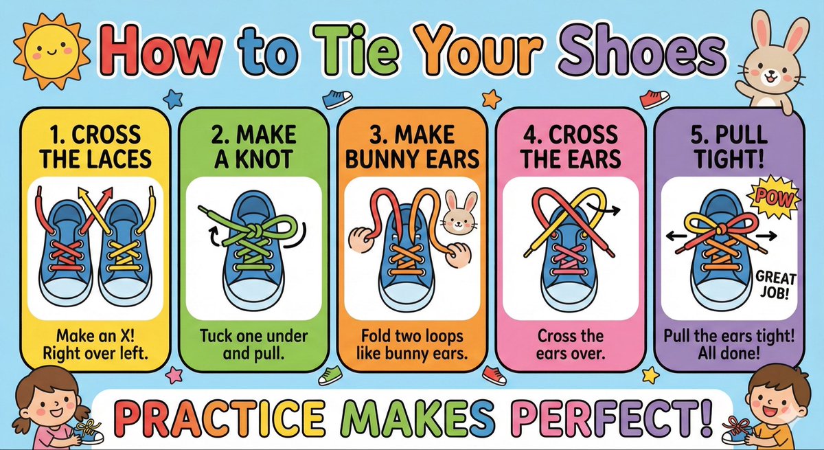 Kids' How-To Poster Prompt 1