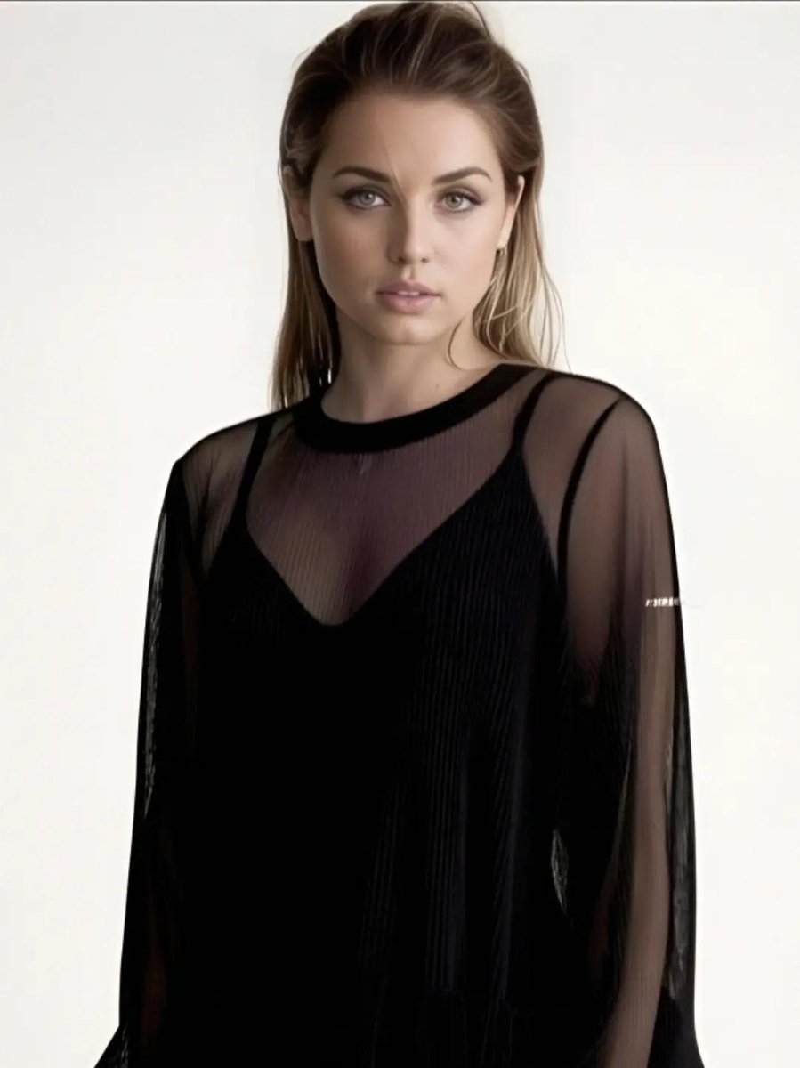 High-Fashion Editorial Portrait of Ana de Armas 2