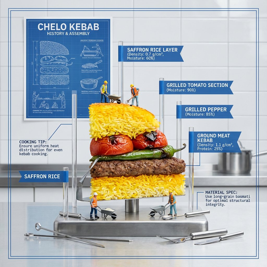 Exploded Food Diagram Technical Photography Prompt 1