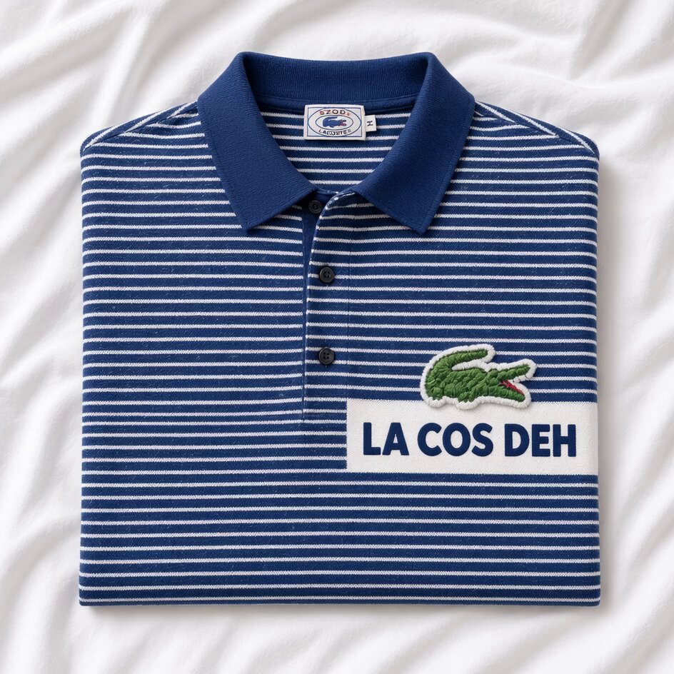 Lacoste Polo Still Life Product Shot 1