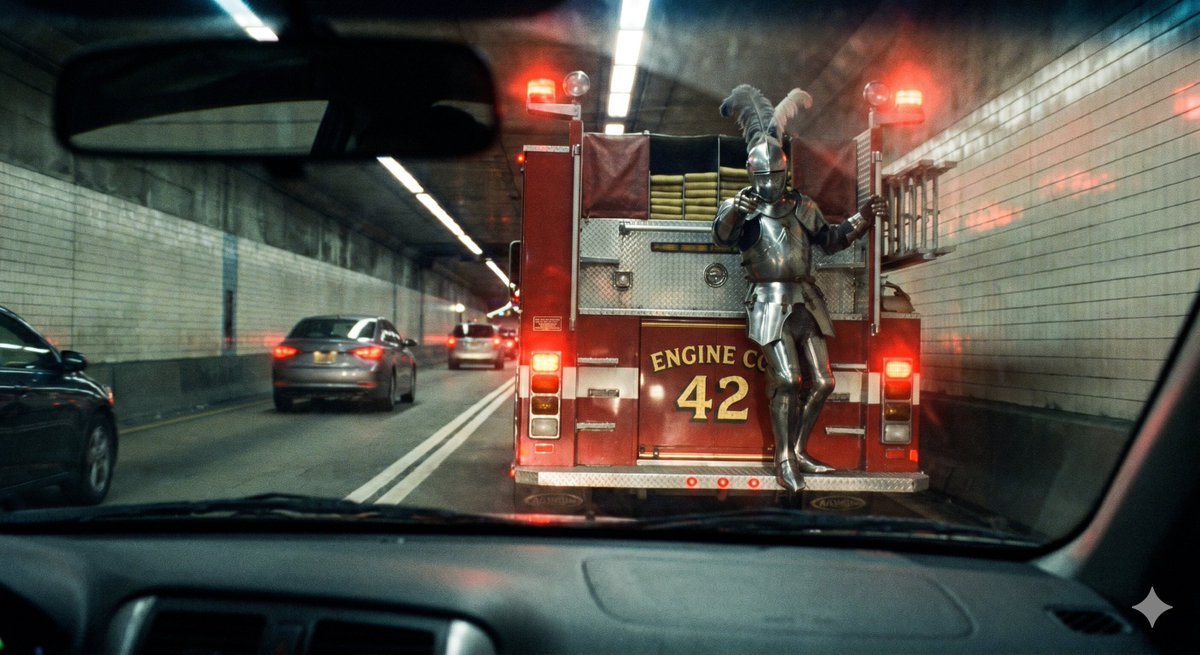 Knight in Tunnel Scene 1