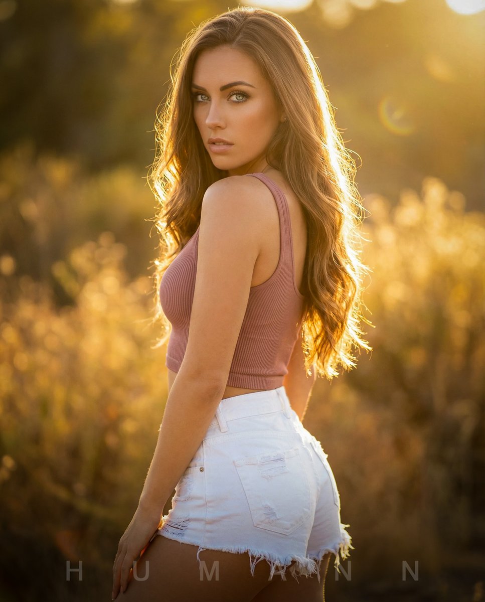 Golden Hour Backlit Portrait 1