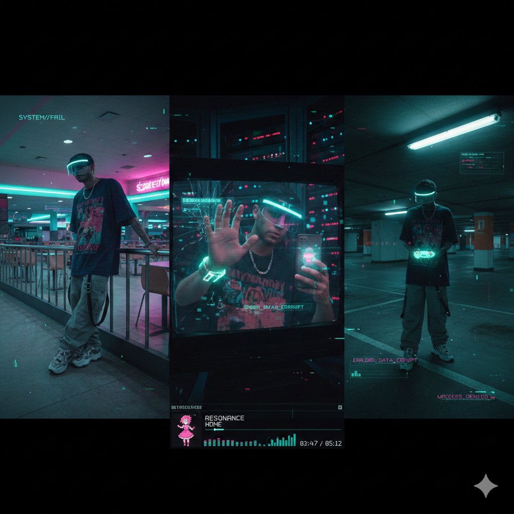 Cyber-Liminal Dream Sequence Triptych 1