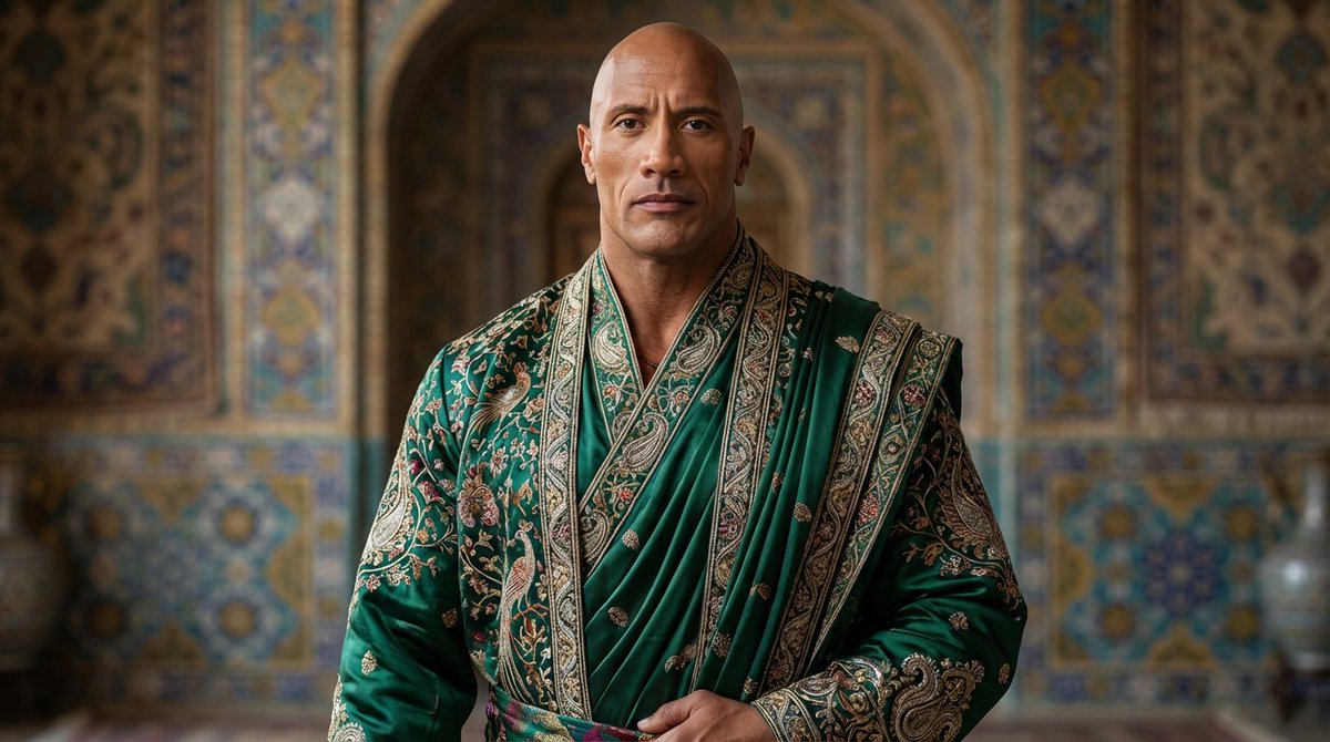 Persian Court Robe Portrait 3