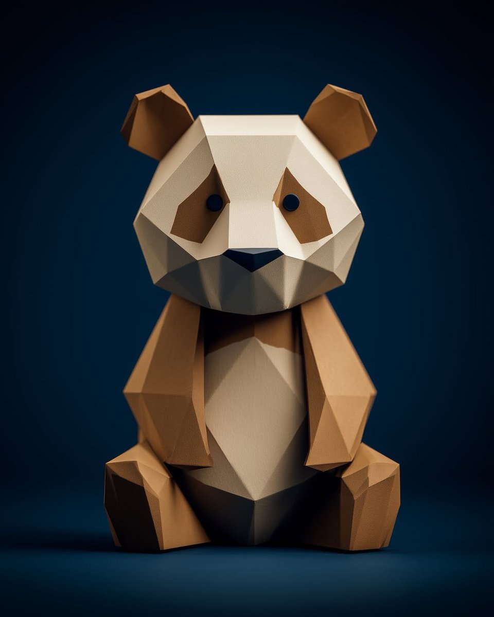 Collection of Low-Poly Origami Animals 3
