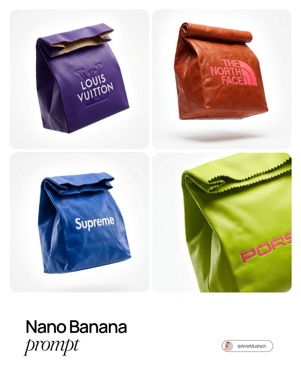 Branded Fast Food Leather Bag 1