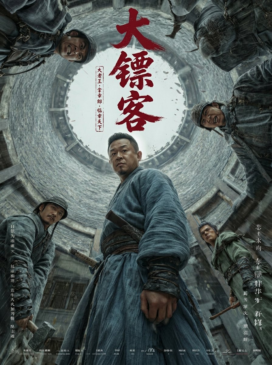 Detailed Ancient Martial Arts Movie Poster Prompt 1