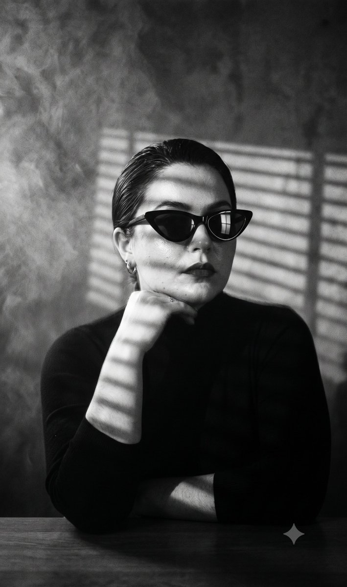 1940s Film Noir Portrait 1