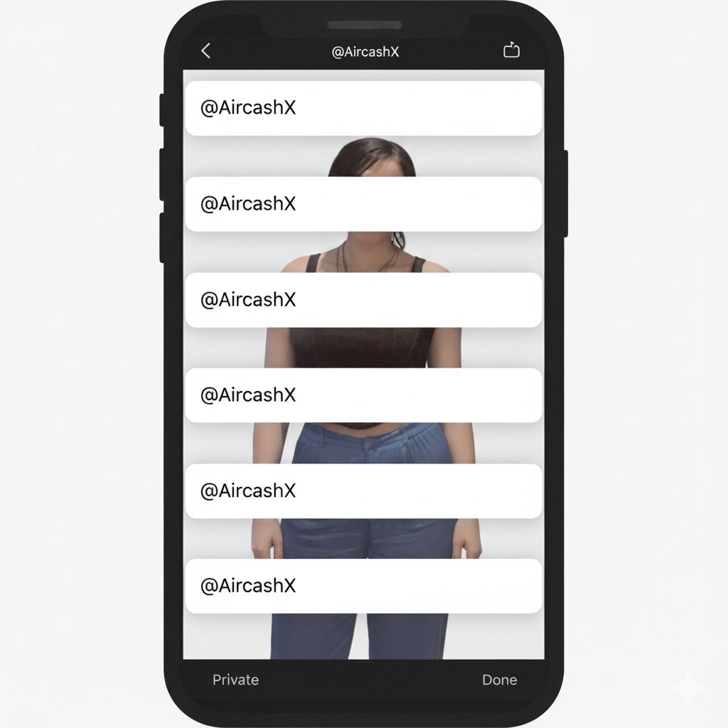 Studio Portrait with Digital UI Overlay 1
