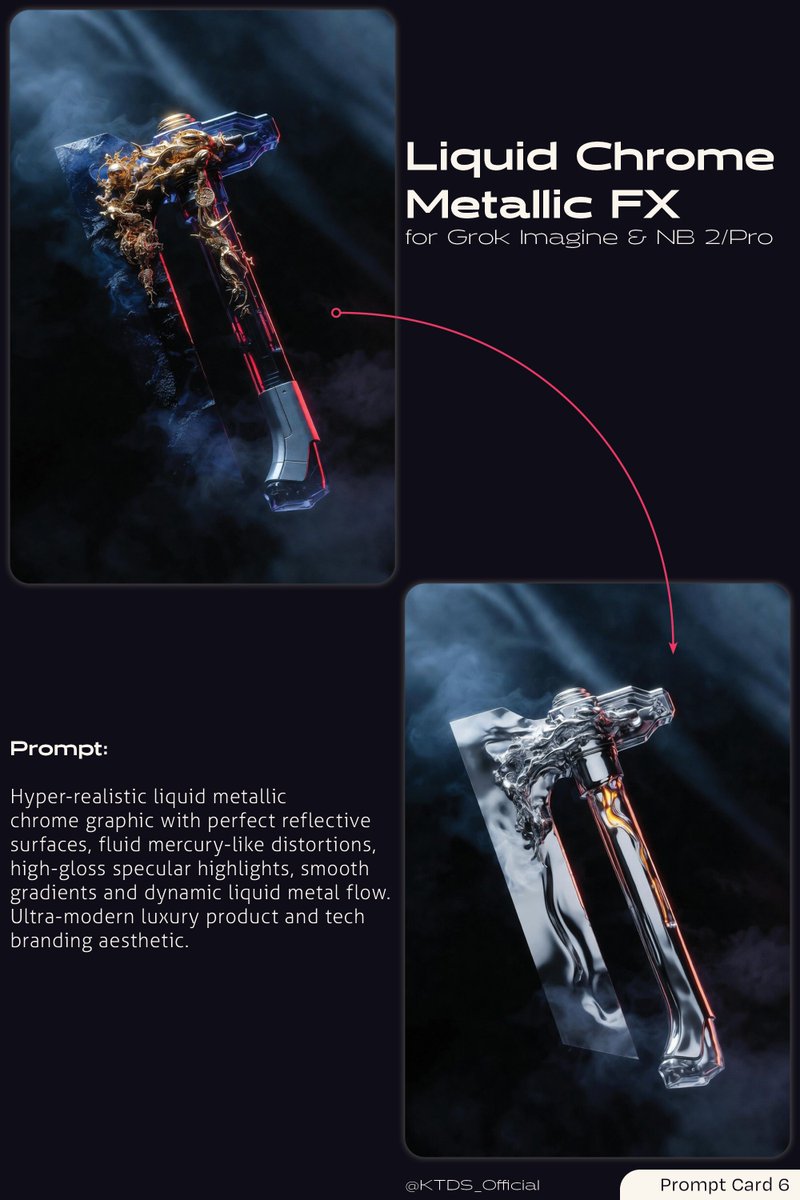 Liquid Chrome Metallic FX Prompt 1