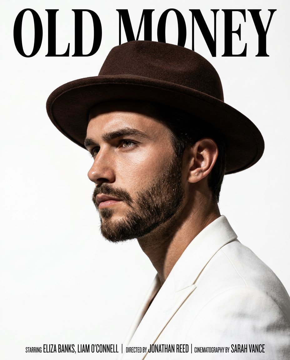 Old Money Aesthetic Cinematic Portrait 1