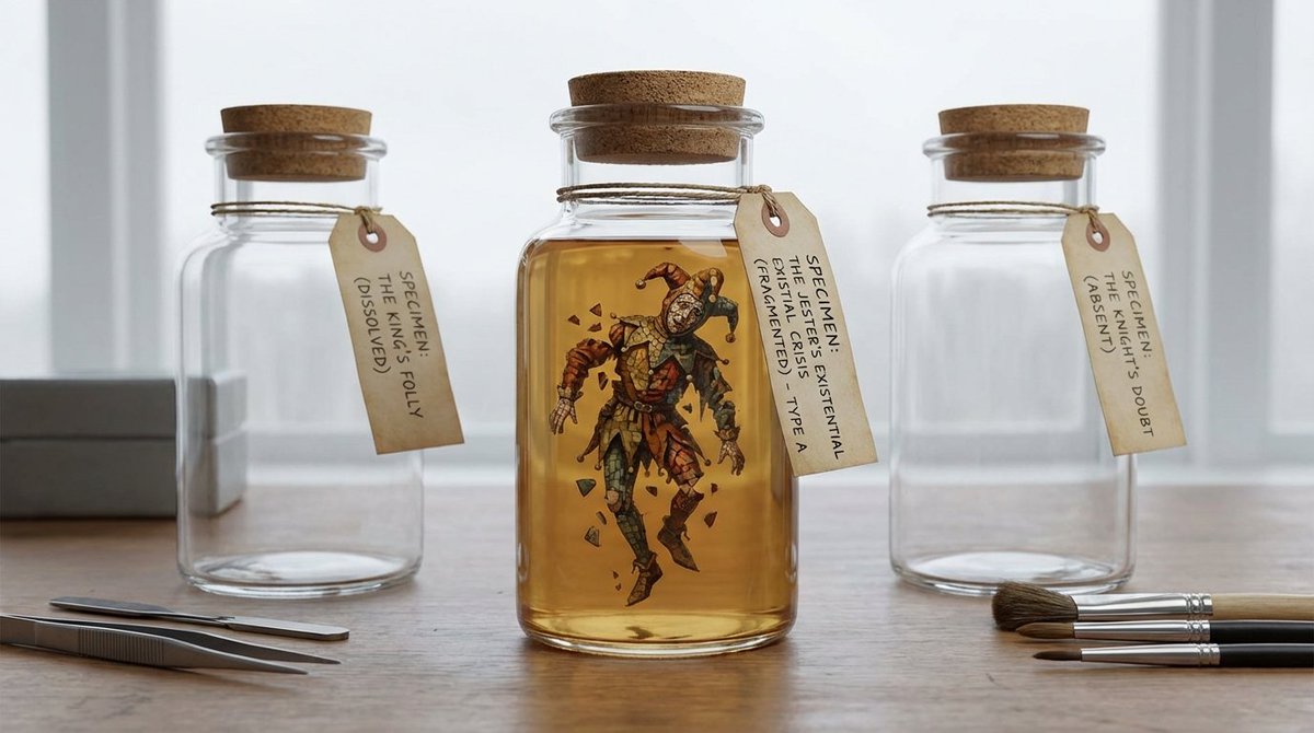 Conceptual Frame: Absurd Specimen Jar Study 2