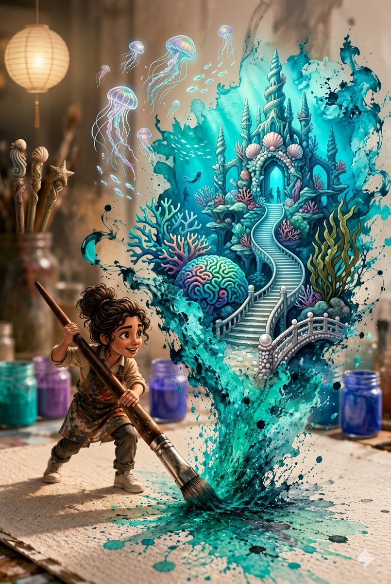 Magical Underwater Artist Studio 1