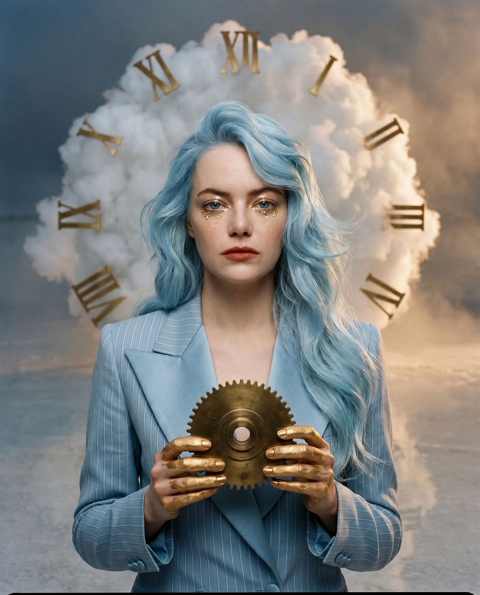 Melancholic Architectural Fashion Portrait 2