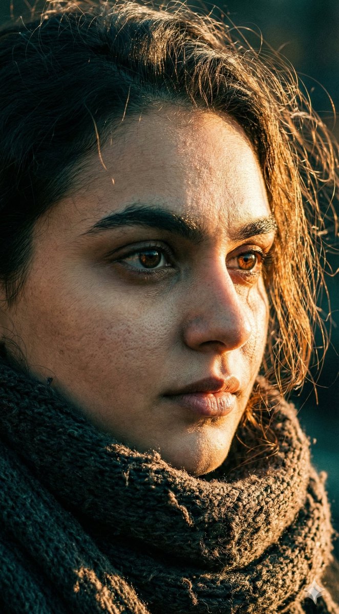 Cinematic Close-up Portrait with Dramatic Lighting 1